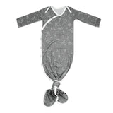 Newborn Knotted Gown by Copper Pearl