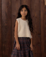 Bow Sweater Vest || Ivory by Rylee + Cru