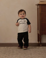 Raglan Short Sleeve Tee || Long Live Boyhood by Rylee + Cru