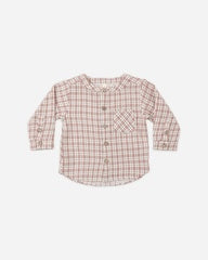 Milo Shirt || Christmas Plaid by Quincy Mae