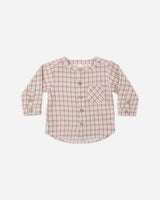Milo Shirt || Christmas Plaid by Quincy Mae