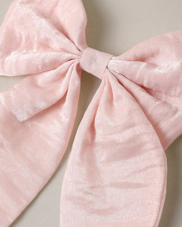 Everly Bow || Rose Shimmer by Noralee