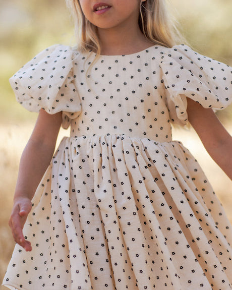 Sofia Dress || Black Daisy by Noralee