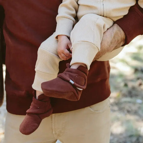 Terry Baby Boots - Redwood by goumikids