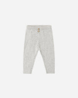Rib Knit Legging || Heathered Fog by Quincy Mae
