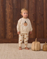 Relaxed Fleece Sweatpant || Pumpkins by Quincy Mae