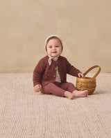 Ribbed Legging || Black Cherry by Quincy Mae