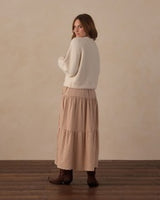 Women's Fuzzy Cardigan || Natural by Rylee + Cru