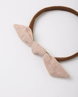 Little Knot Headband || Blush by Rylee + Cru