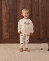 Relaxed Fleece Sweatpant || Baby Bats by Quincy Mae