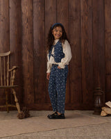 Denim Vest || Heart Ditsy by Rylee + Cru