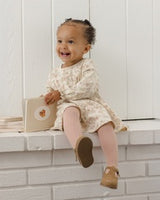 Tiered Jersey Dress || Floral Vine by Quincy Mae