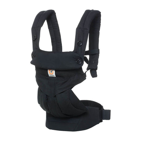 Omni 360 Cotton Baby Carrier - Pure Black by Ergobaby