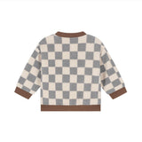 Baby Boy Cardigan- Steel by Babyface