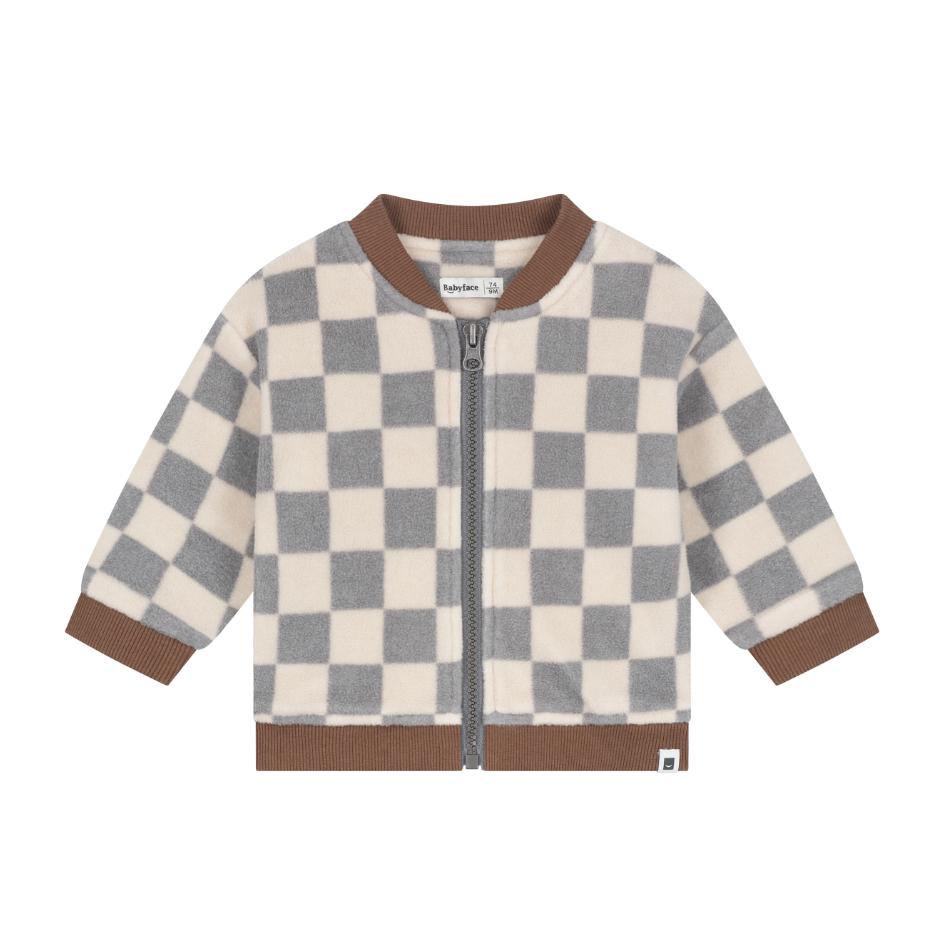Baby Boy Cardigan- Steel by Babyface