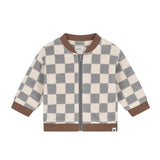Baby Boy Cardigan- Steel by Babyface