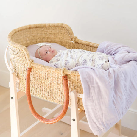 Bamboo Rayon Muslin 4-Layer Quilt- Forget Me Not by Saranoni