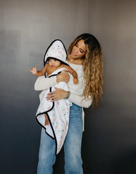 Knit Hooded Towel in Bayside by Copper Pearl