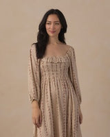 Women's Magnolia Dress || Floral Stripe by Rylee