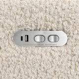 Babyletto Kiwi Plus Power Recliner and Swivel Glider with Power Adjustable Headrest and USB Port