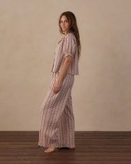 Women's Ruffle Pajamas || Candy Cane Lane by Rylee + Cru