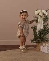 Ada Romper || Floral Stripe by Rylee + Cru