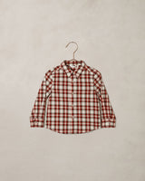 Harrison Button Down || Holiday Tartan by Noralee
