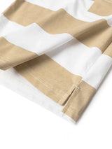 Striped Tee - Beige by Little Bipsy