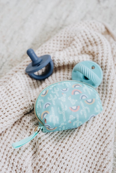 Everything Pouch For Pacifiers, Coins & Ear Buds - Cactus by Itzy Ritzy