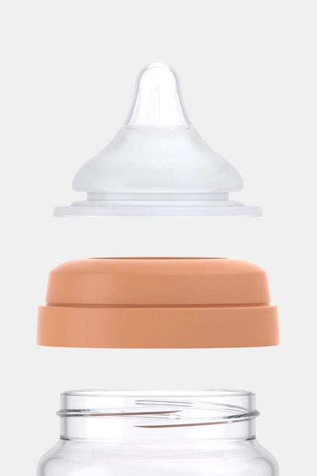 Buubibottle Mini Hybrid Feeding Bottle - Orange by Quark Baby