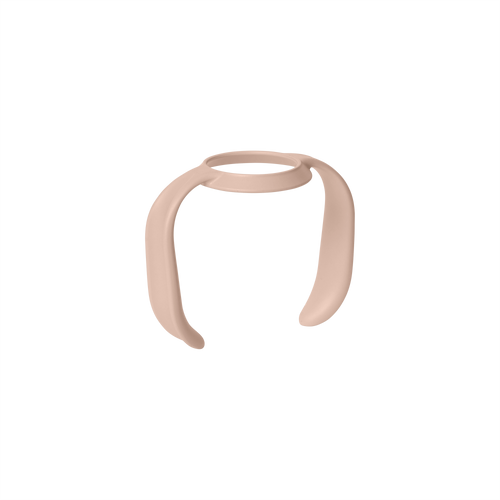 Baby Bottle Handle - Blush by Bibs