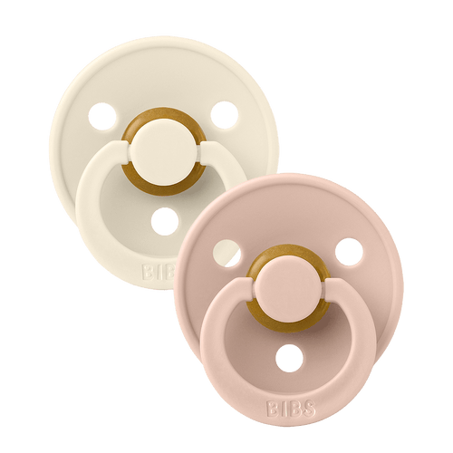 Colour 2 Pack - Ivory/Blush by Bibs