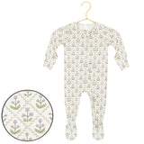 Etta Zipper Footie by Lou Lou & Company