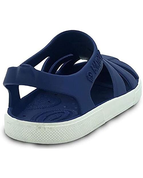 Bioty Transparent Sandals | Navy White by Boatilus