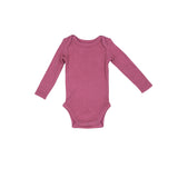 Bodysuit in Rib Chateau Rose by Angel Dear