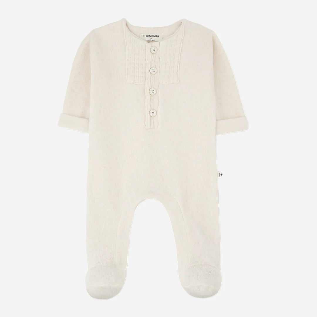 gael jumpsuit- ecru by 1+ in the family