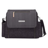 Boxy Backpack Deluxe in Carbon Cable Stitch by Petunia Pickle Bottom