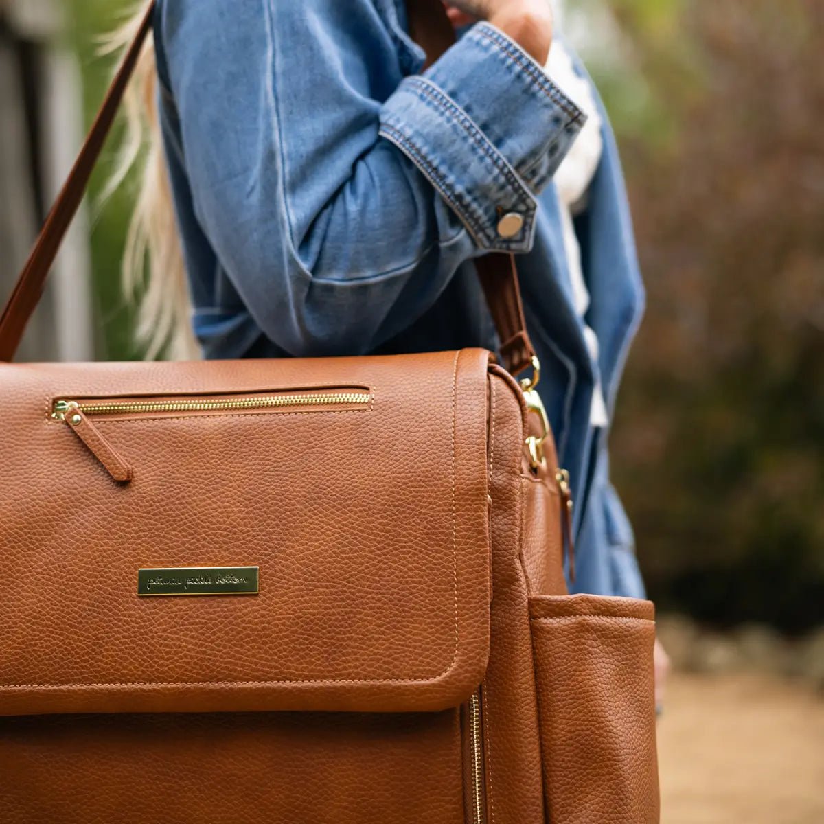 Boxy Backpack Deluxe in Cedar by Petunia Pickle Bottom