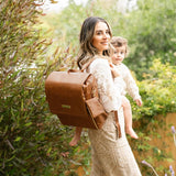 Boxy Backpack in Cedar by Petunia Pickle Bottom
