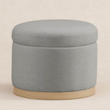Babyletto Naka Storage Ottoman in Eco-Performance Fabric | Water Repellent & Stain Resistant