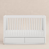 Babyletto Bento 3-in-1 Convertible Storage Crib with Toddler Bed Conversion Kit