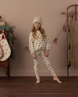 Spongey Knit Set || Evergreen Bows by Rylee + Cru
