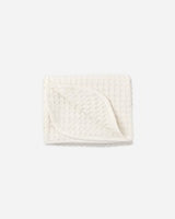 Waffle Baby Blanket || Natural by Quincy Mae