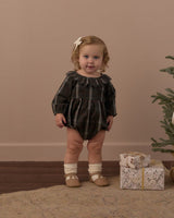 Freya Romper || Holiday Plaid by Rylee + Cru