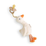 Bitzy Pal Natural Rubber Pacifier & Plush- Goose by Itzy Ritzy