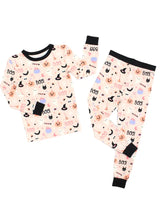 Halloween Sweet and Spooky Girls Glow in the Dark Pajamas Kids Sleepwear Set by Emerson and Friends