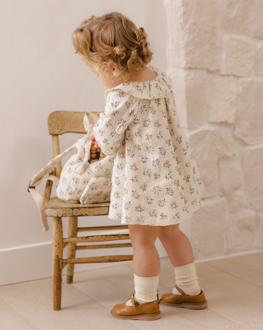 Long Sleeve Isla Dress || French Floral by Quincy Mae