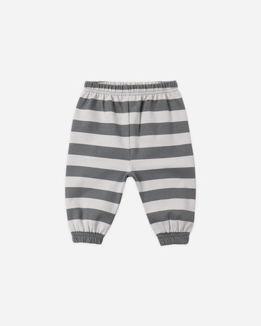 Oversized Sweatpants || Midnight Stripe by Quincy Mae