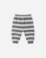 Oversized Sweatpants || Midnight Stripe by Quincy Mae