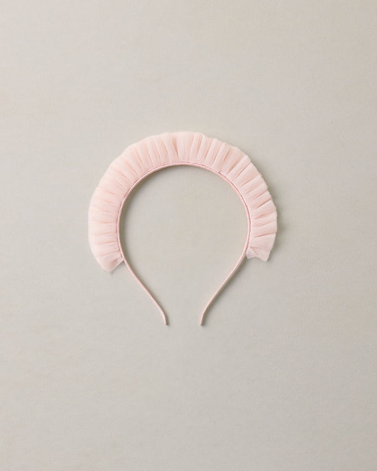 Ruffle Headband || Pink by Noralee